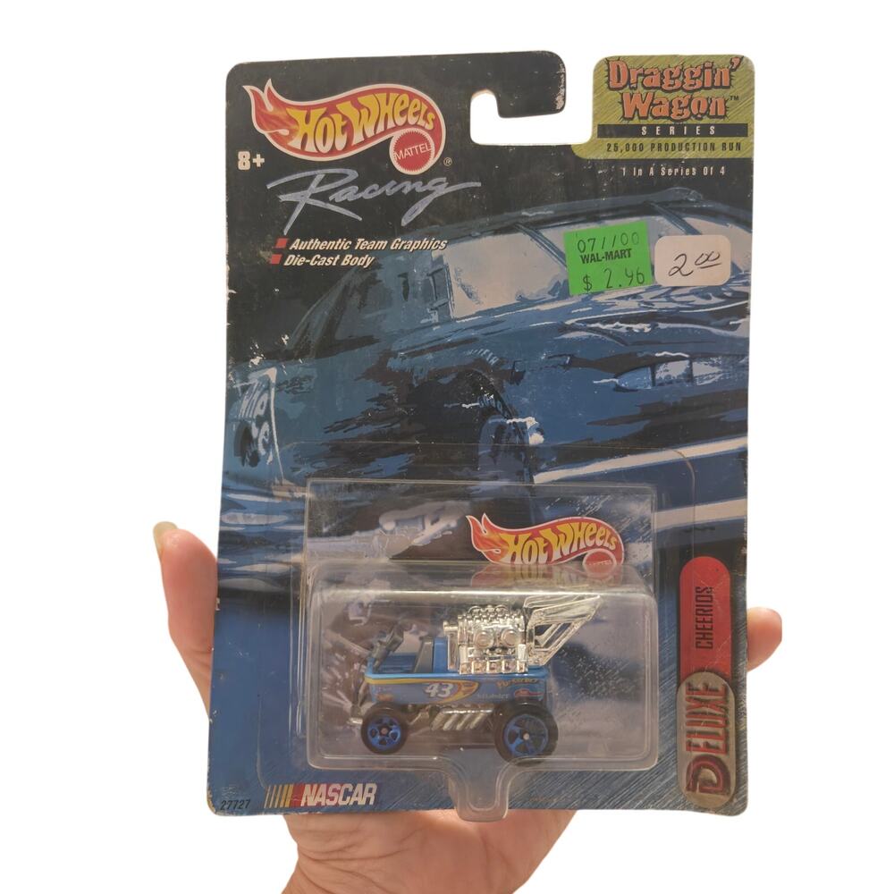 Hot Wheels Racing Draggin' Wagon 1999 John Andretti #43 Cheerios 25k 1/4